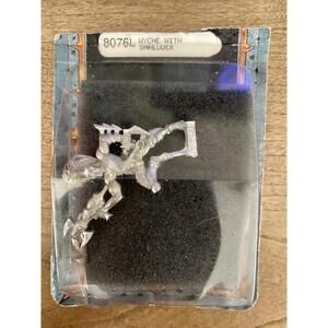 Vintage 1997 Warhammer 40K 8076L Wyche with Shredder Sealed Packaging Made in US